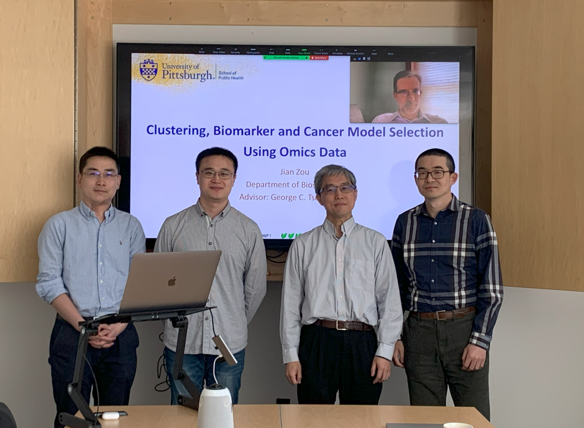 Congratulations to Jian Zou on his PhD thesis defense ‘Clustering ...